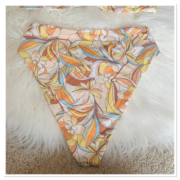 NWT L*Space Bikini Swimsuit Ringo Top Nancy Lee Bottoms Eco Chic Soulshine M/L - Picture 13 of 15